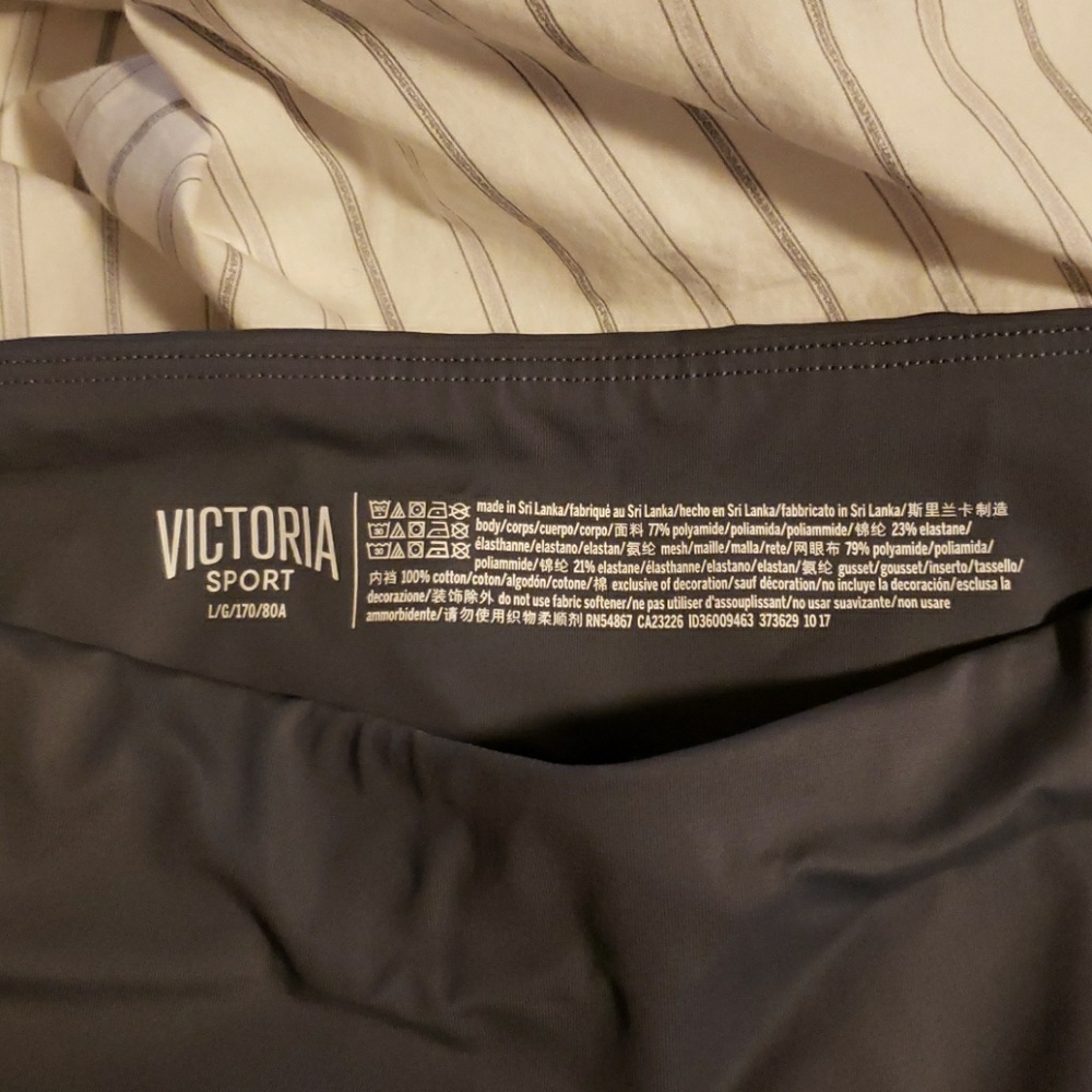 Victoria Secret tights with a small stain